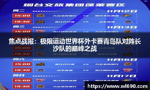 焦点战报：极限运动世界杯外卡赛青岛队对阵长沙队的巅峰之战